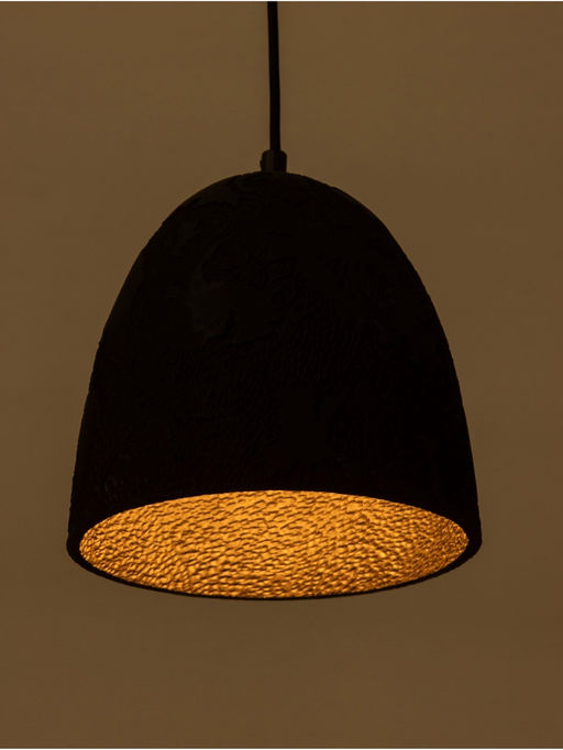 Светильник потолочный BayerLux «Брюс», 1×40 Вт, Е27, черный, 22×22х+120 см