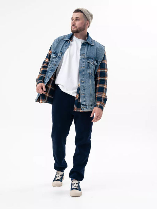 Брюки футер 3-х нитка с начесом - Binita фото 30