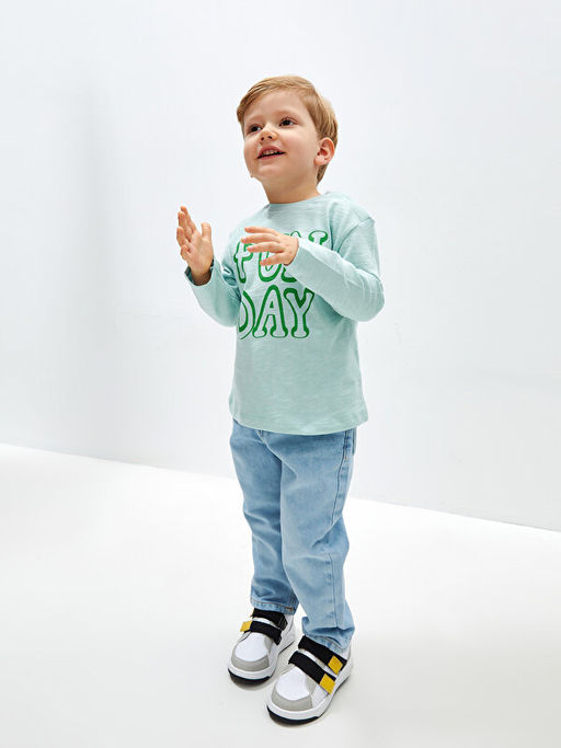 Basic Erkek Bebek Jean Pantolon