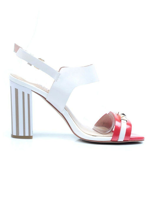 08-XA771-C629-NP141-NP144 WHITE Босоножки (натуральная кожа) - Фабричный китай фото 10