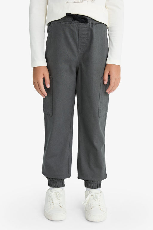 Kargo Gabardin Jogger Pantolon Erkek _ocuk - Defacto фото 4