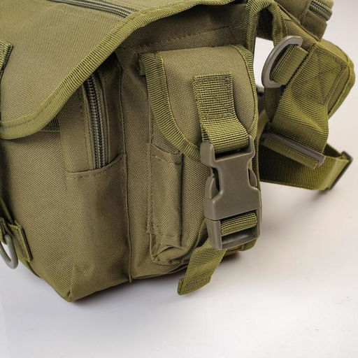 Сумка набедренная Adventure, камуфляж, зеленая