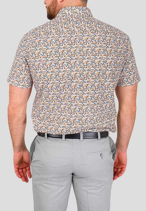 Сорочка мужская короткий рукав GREG 523/101/14653/Z/1  фото 2