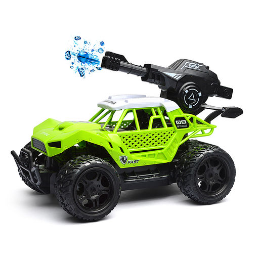 Машина с водяной пушкой, р/у, цвет ярко-красный, 27 MGz, в коробке