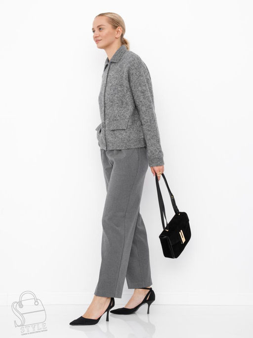 Сумка женская кожаная 1045MF black Polina&Eiterou  в Новосибирске