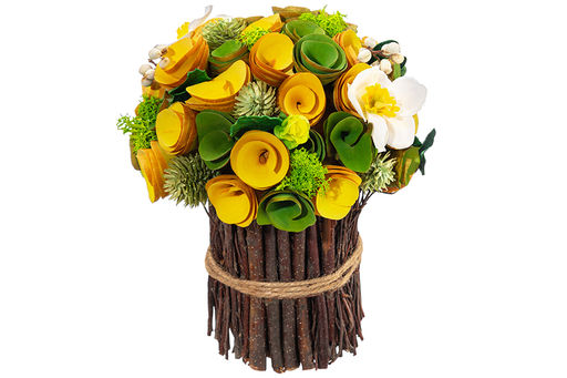 Цветочная композиция 18*18*22 см, Солнечное утро - Elan gallery фото 6