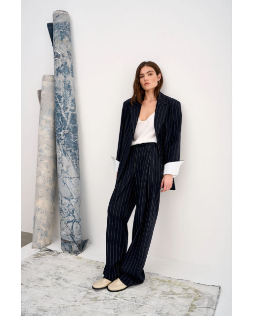 Жакет THE VERY 2423 синий фото 6