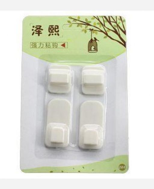 Набор крючок+ вешалка для пультов д/у, 2 пары на липучке 9046327 - Yiwu youda import & export co фото 6