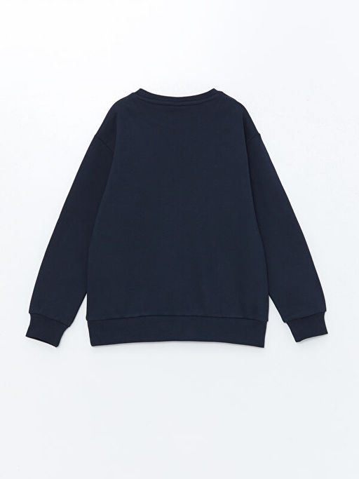 Bisiklet Yaka Erkek ?ocuk Sweatshirt - Waikiki фото 2