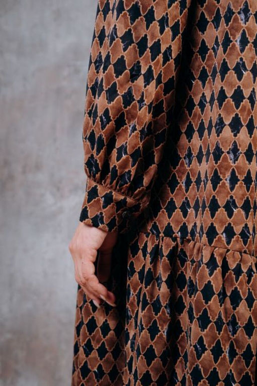 Платье Luxury Moda 1377 коричневый