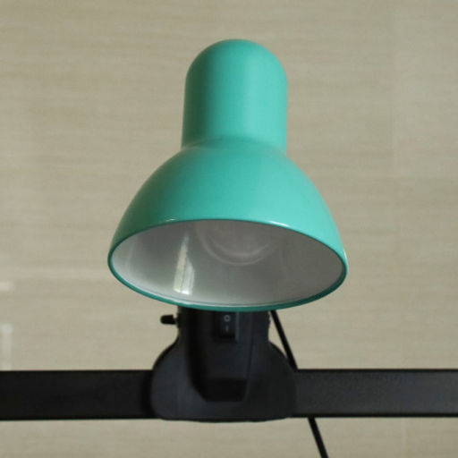 Светильник настольный на прищепке зеленый / 108BXIAO-3 / Ex27 /уп 70/ - ГалеонТрейд фото 4