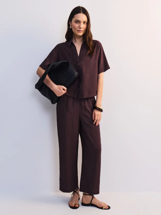 Блуза из вискозы с коротким рукавом ZR2605012011-27 / Zarina