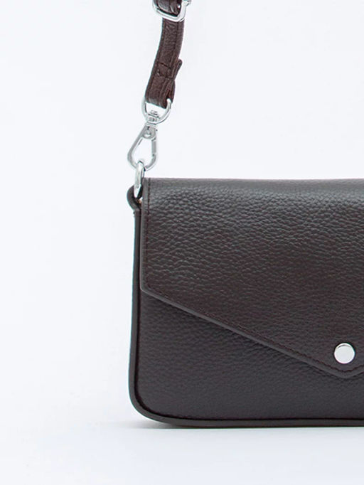 Сумка 69002NN d.brown Natale Navetta