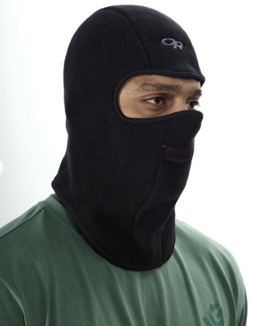 Балаклава зимняя мужская черного цвета 1218Ch - Mtforce фото 9