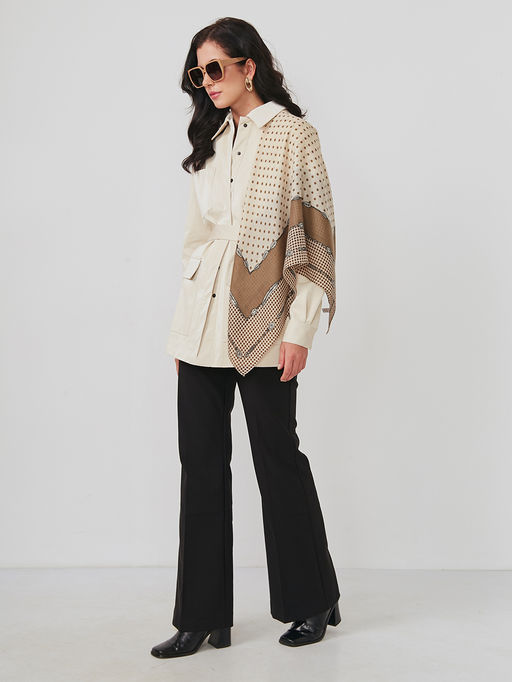 Большой, мягкий, тонкий и очень нежный двусторонний палантин - Tantino фото 8