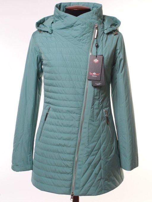 M-7062 Куртка демисезонная женская (100 гр. синтепон) - Фабричный китай фото 11