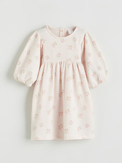 ?i?ekli F?rf?rl? K?z Bebek Elbise