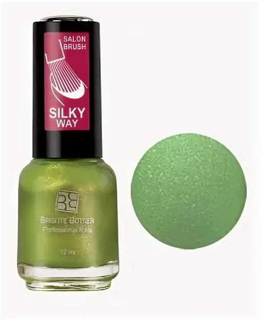 Brigitte Bottier лак для ногтей Silky Way тон 574 лайм 12мл