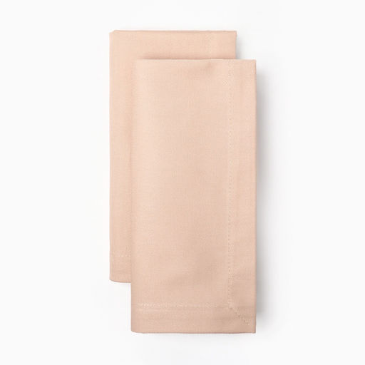 Набор салфеток сервировочных «Этель. Праздничный стол», 40×40 см - 2 шт., с декоративными кольцами, 100% хлопок