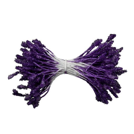 Blumentag Тычинки для искусственных цветов TIC/B-1.5 10 х 85 шт сливовый/plum