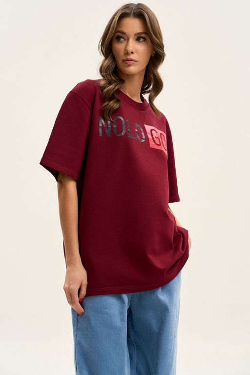 Футболка GO F1001NO/12-01.164-170 вишня - Pirs фото 2