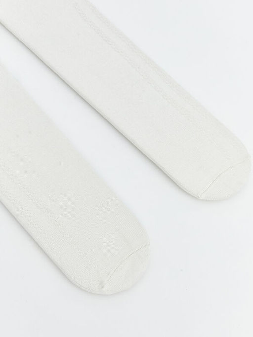 Desenli K?z Bebek K?lotlu ?orap