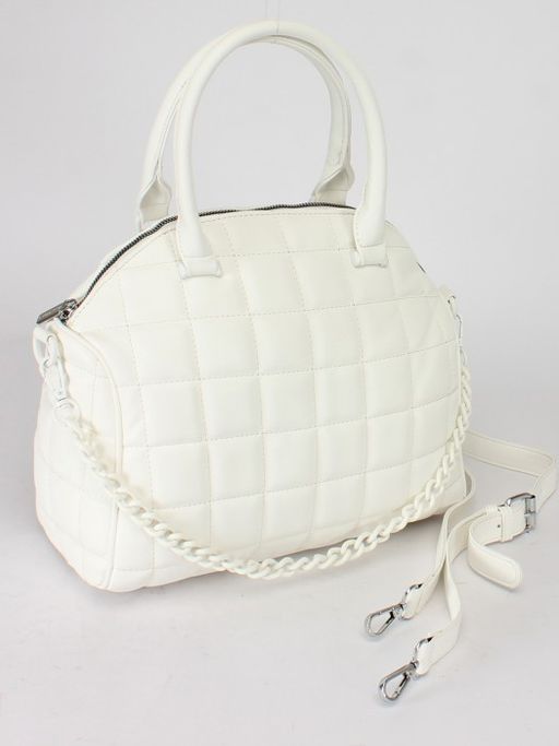 Сумка женская искусственная кожа VF-575013, 1отд+еврокарм, плечевой ремень, белый SALE 244847 - Adelia фото 6