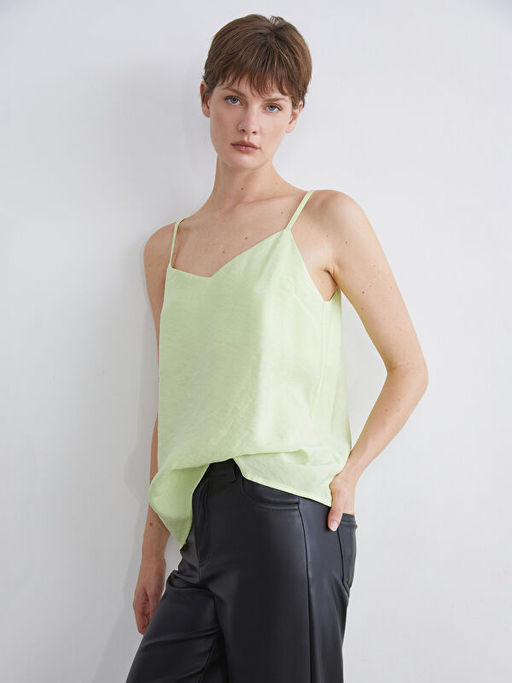 V Yaka Modal Kar???ml? Ask?l? Bluz