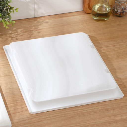 Поднос для заморозки Альтернатива, пластик, 36×31×3.5 см, белый