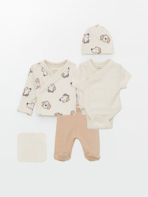 Bisiklet Yaka Premat?re Erkek Bebek Hastane ??k?? Seti