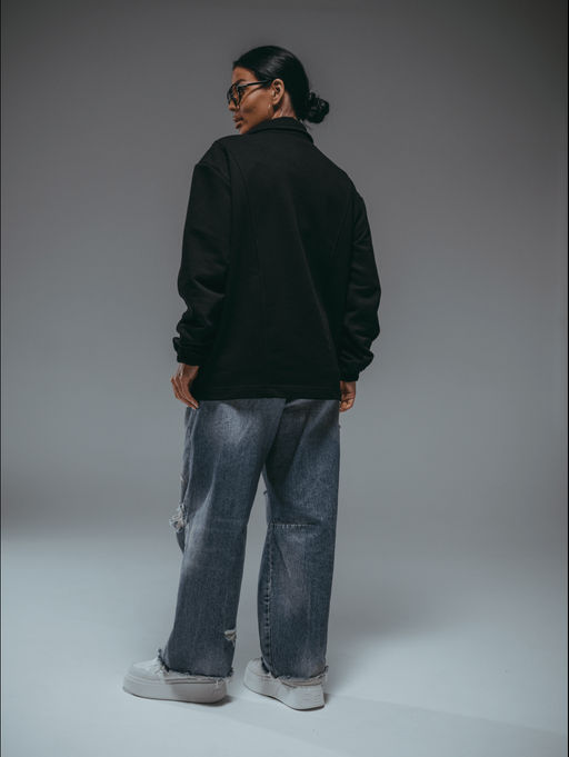 Брамея свитшот женский (черный) - Lovetex фото 5