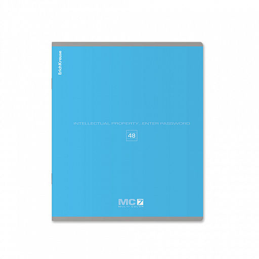 Цена за 100 шт. Тетрадь общая ученическая ErichKrause MC-7, 48 листов, линейка  фото 14