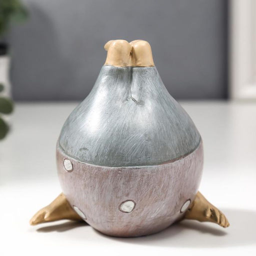 Фигурка полистоун «Пышечка: упражение берёзка», 10.5×11×11.5 см