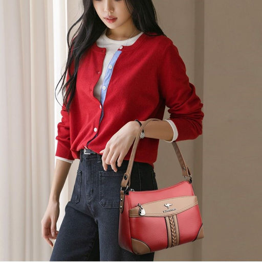 KAIDIFEINIROO Сумка женская с двумя ремнями 8770  фото 59