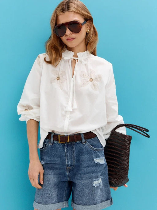 Блузка P612-1110 white - Primm фото 3