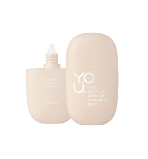 RELOUIS Y.O.U. Крем тональный Really Second skin ультралегкий №40 Warm Beige