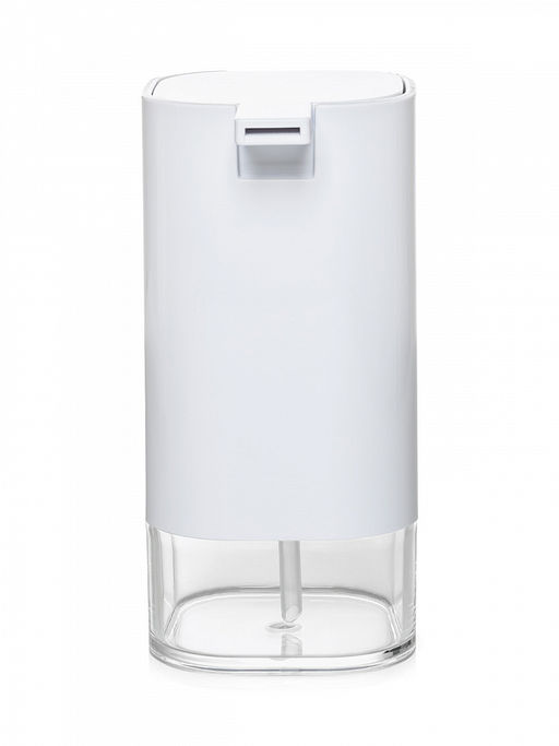 Диспенсер для жидкого мыла 9,9х7,7х16 белый ABS пластик, акриловый пластик - Denastia фото 3
