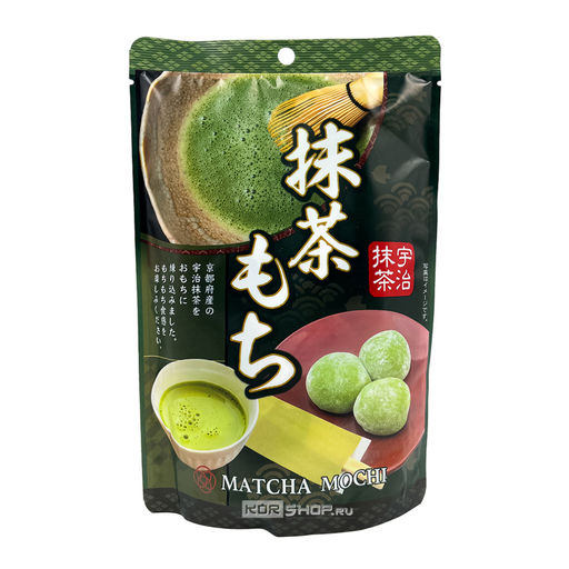 Пирожные Моти с зеленым чаем (Удзи матча из Киото) Seiki, Япония, 130 г