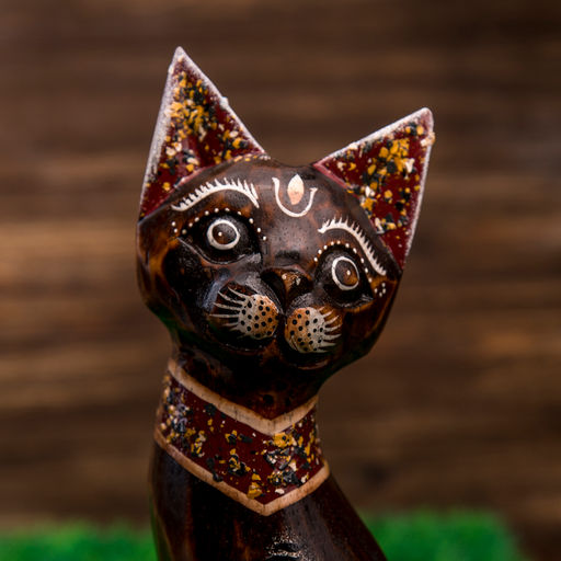 Сувенир дерево "Кошка" 30 см