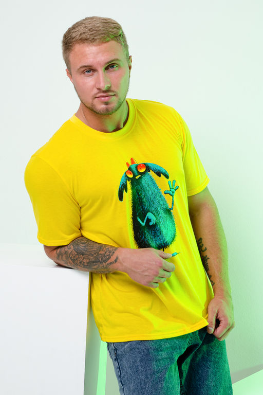 Мужская Футболка 18043 - Berchelli фото 5