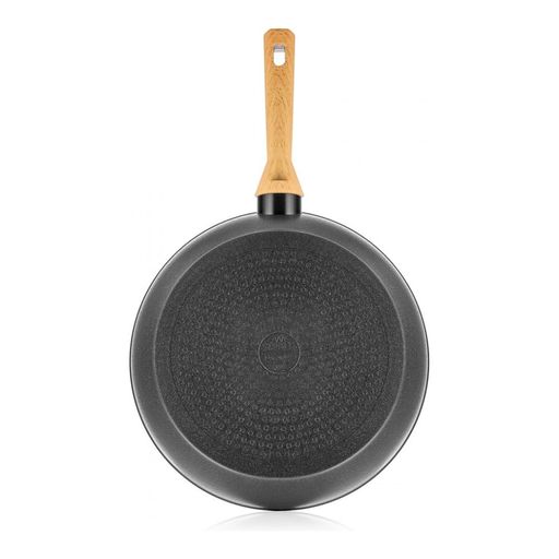 Сковорода глубокая с антипригарным покрытием Walmer York Induction, 28 см, цвет светлое дерево  фото 3