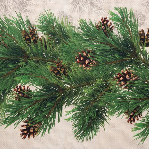 Полотенце Этель Еловые ветви 40?67 см, 100% хл, саржа 190 г/м?