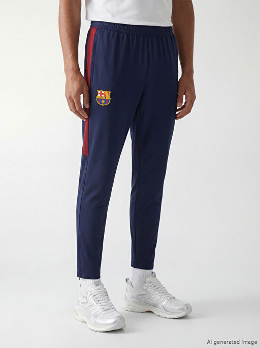 Regular Fit Barcelona Nak??l? Erkek E?ofman Alt?
