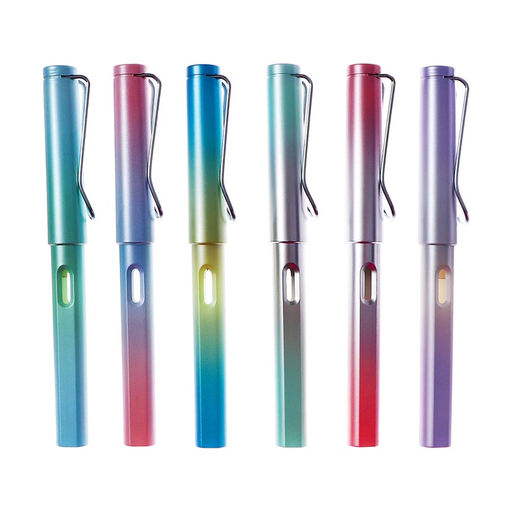 Цена за 6 шт. Карандаш чернографитный НВ вечный МИКС Металлик CALLIGRATA