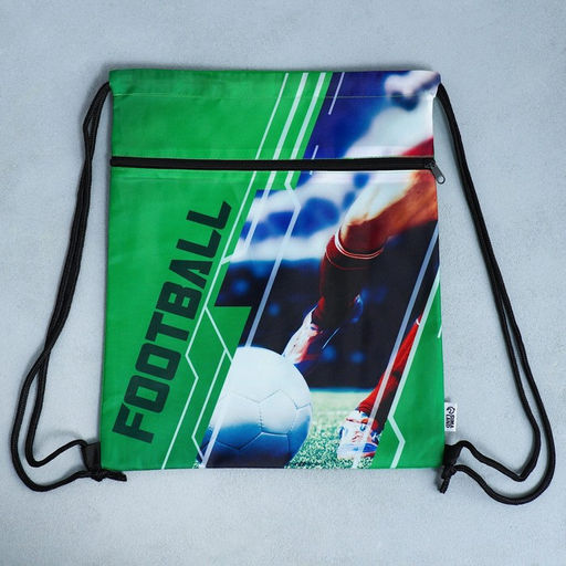 Сумка для обуви Футбол, 2 секции, 41х31 см - Artfox study фото 8
