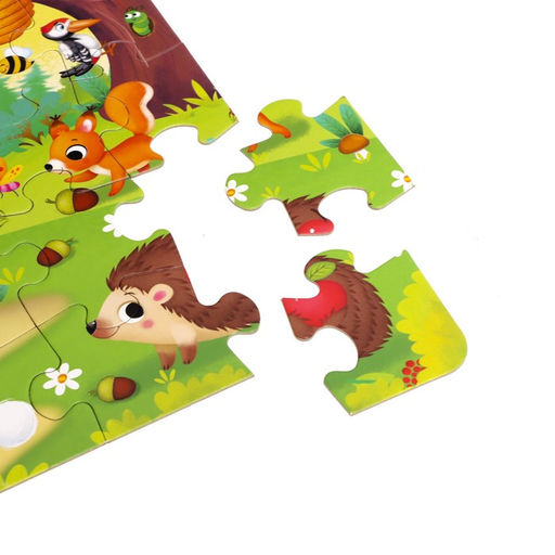 Пазл Зверята в лесу, 35 деталей - Puzzle time фото 3