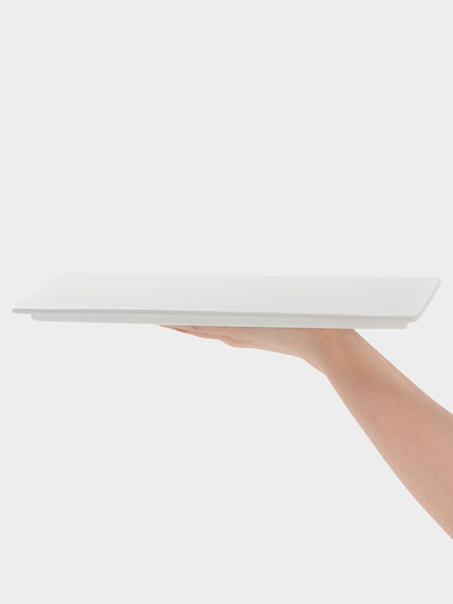 Блюдо для суши Hanna Knövell, 31×12 см, фарфор, белое