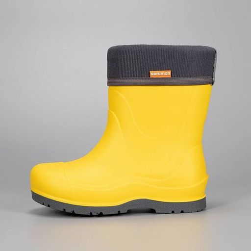 Сапоги детские Nordman Rocket без флисового утеплителя черные  фото 22