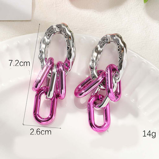 Серьги длинные на гвоздиках арт. 13 1489 (id 266987) - Rada фото 4