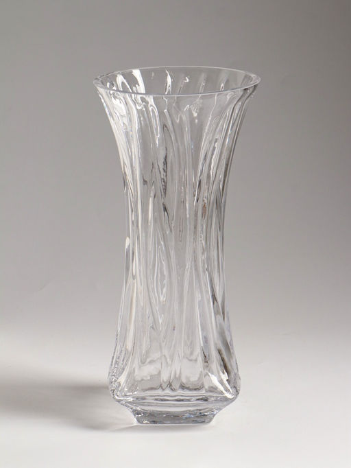 Ваза «Эбба», 25×12 см, стекло, прозрачная